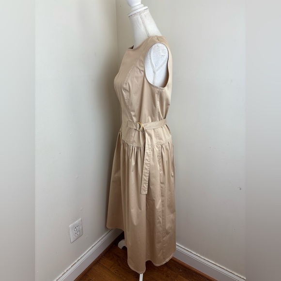 SHOSHANNA Clark Dress in Khaki Size 8 - Picture 7 of 16